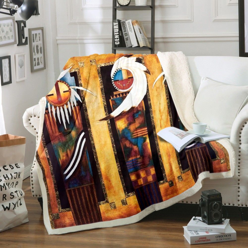 Native American Sherpa Fleece