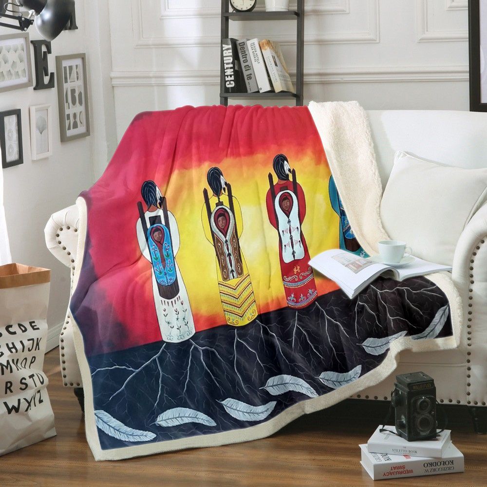 Native American Sherpa Fleece