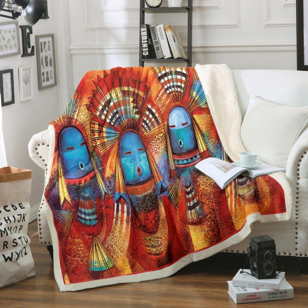 Native American Sherpa Fleece