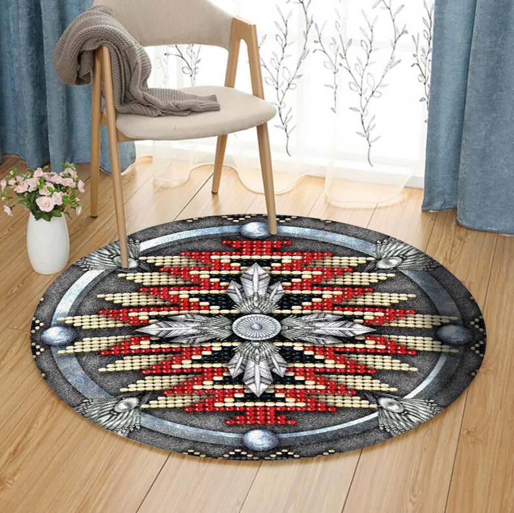 Native American Round Carpet