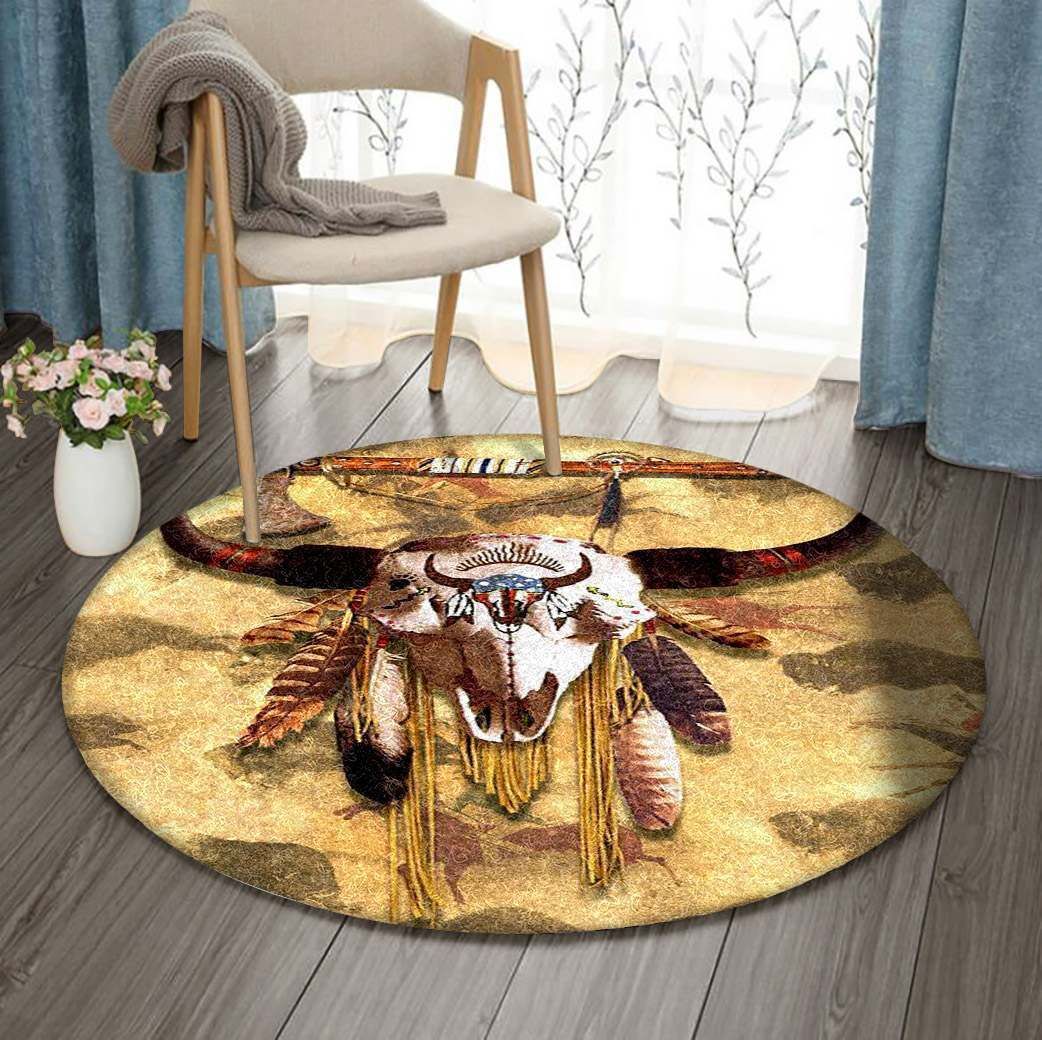 Native American Round Carpet