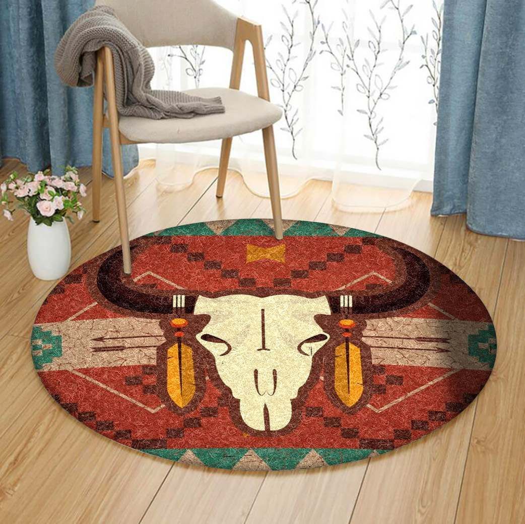Native American Round Carpet