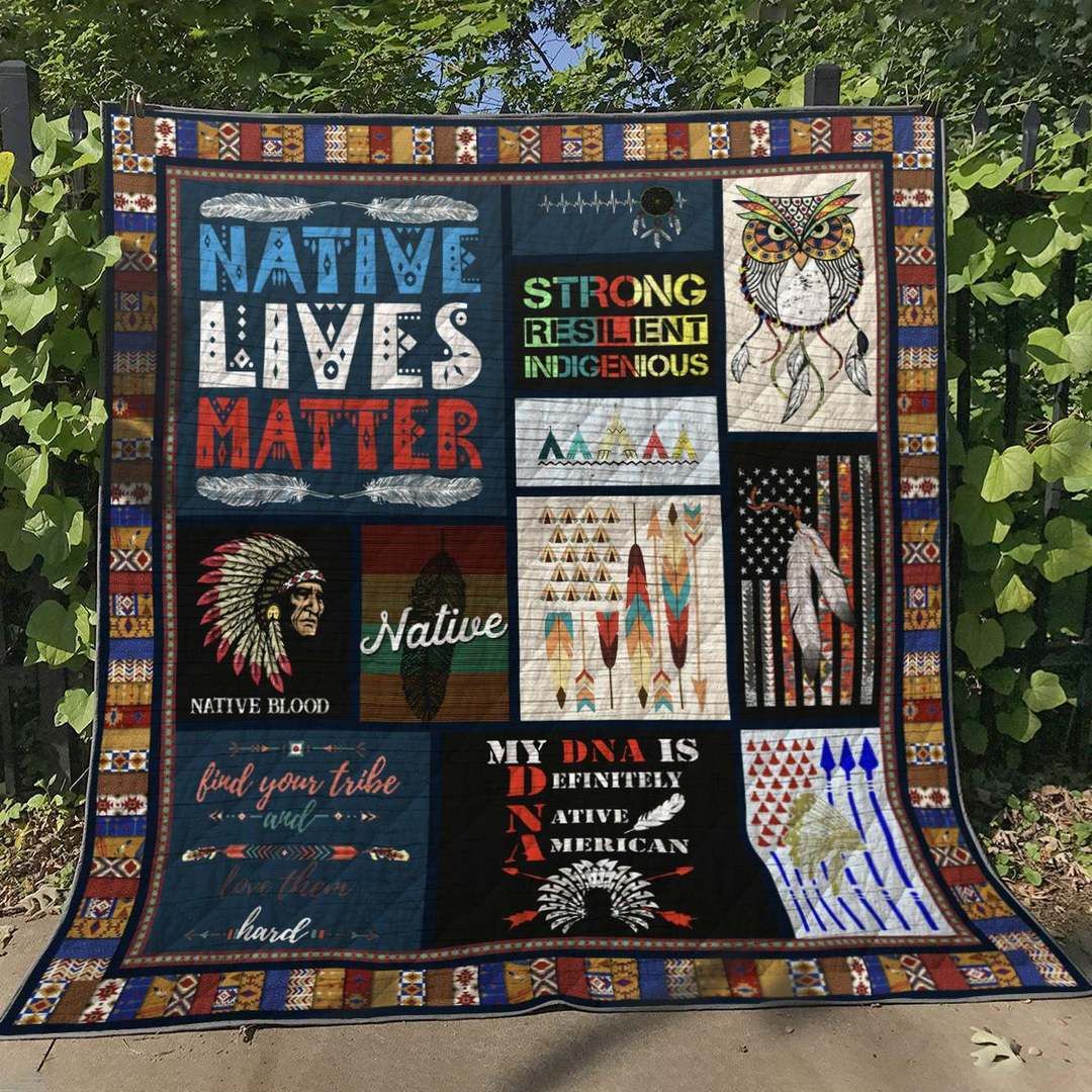 Native American HN240528 Quilt Blanket
