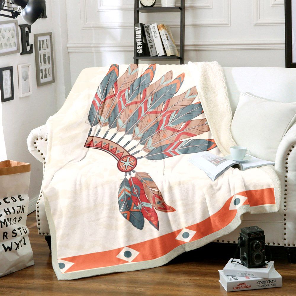 Native American Sherpa Fleece