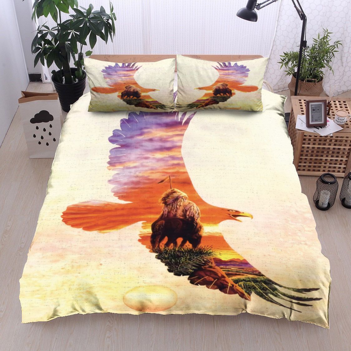 Native American Indian Eagle Bedding Set