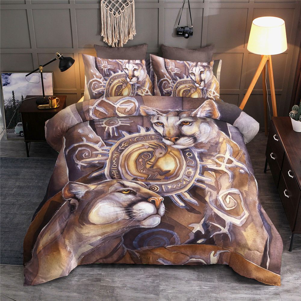 Native American Lioness Bedding Set