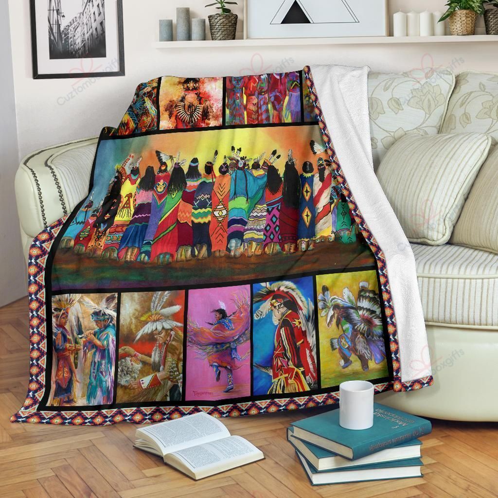 Native American Fleece Blanket