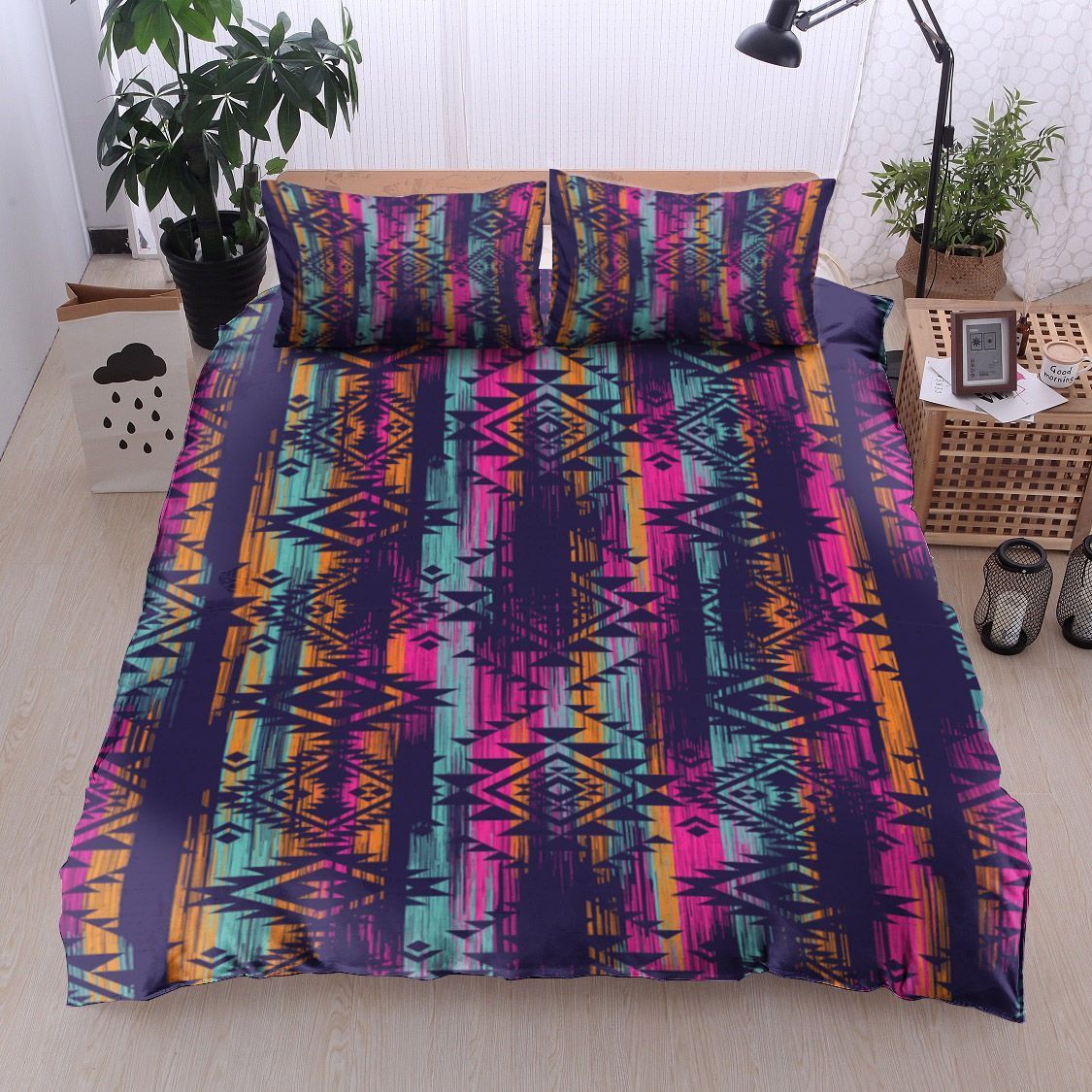 Native American Multicolor Bedding Set
