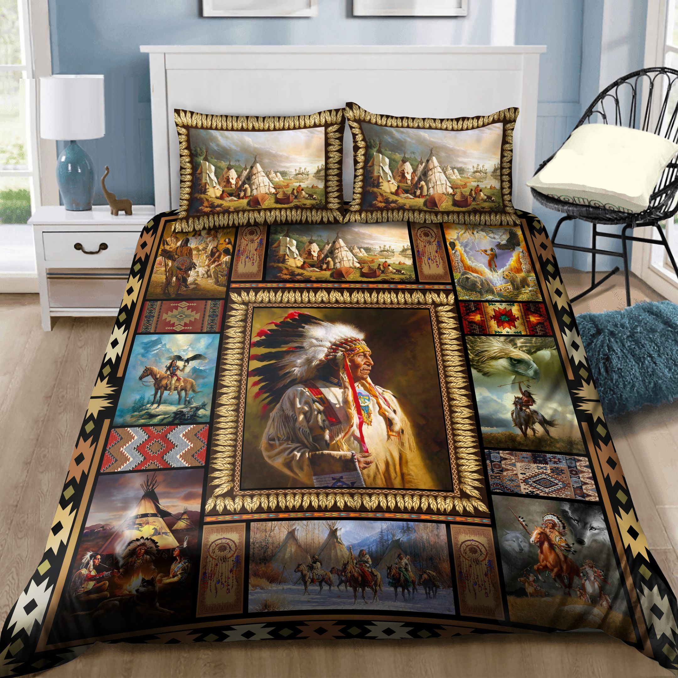 Native American Bedding Set