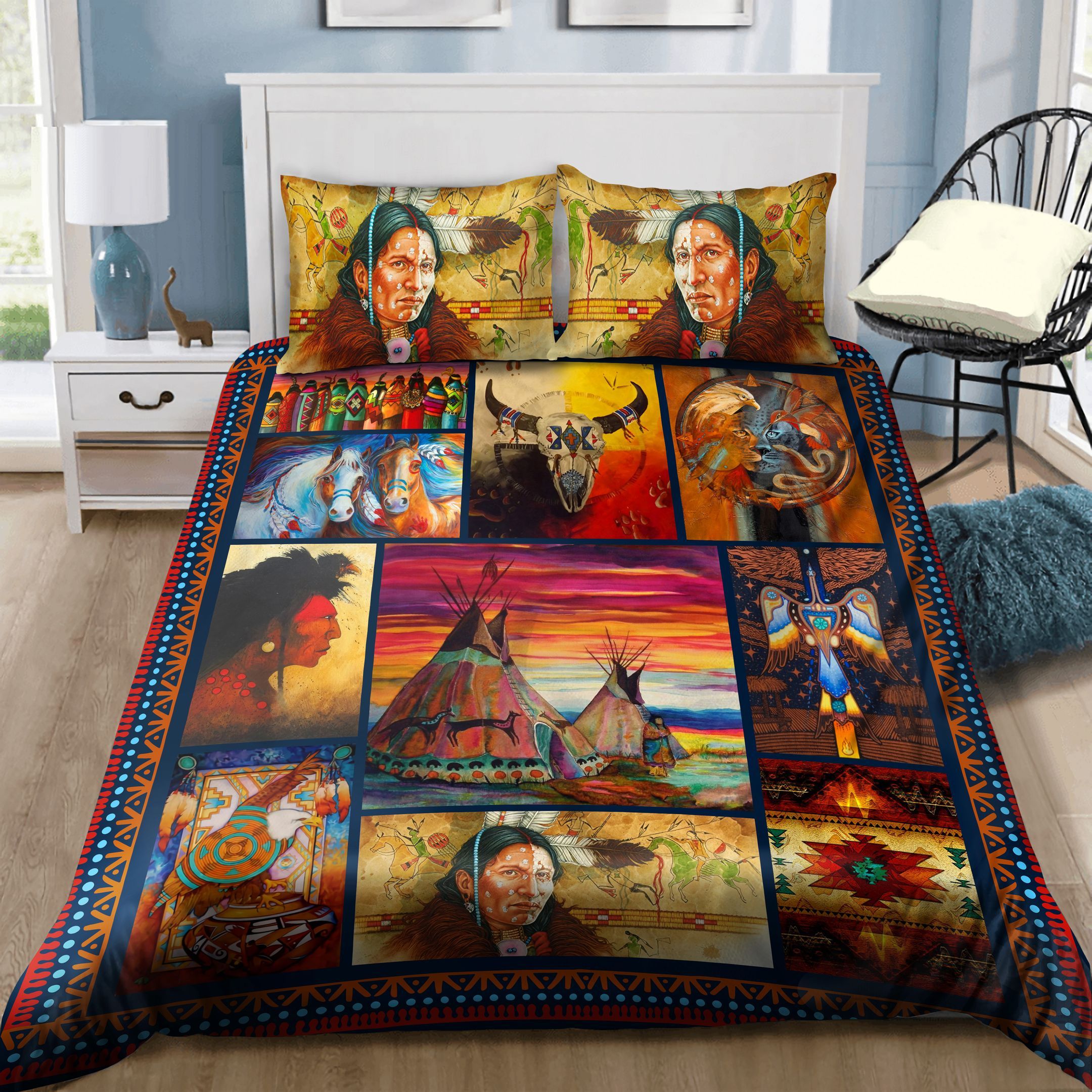 Native American Bedding Set