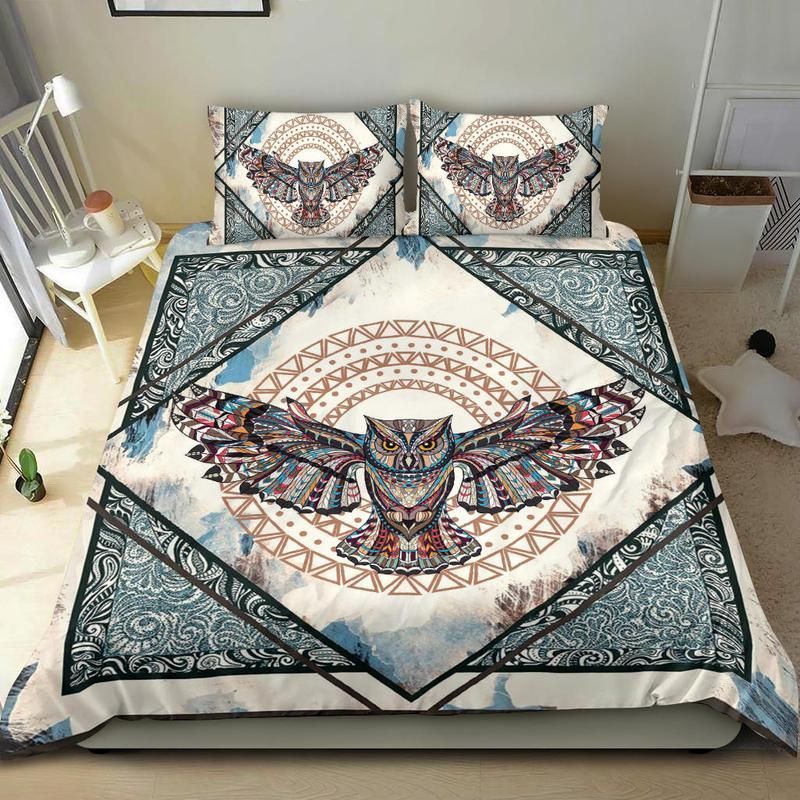 Native American Owl Bedding Set