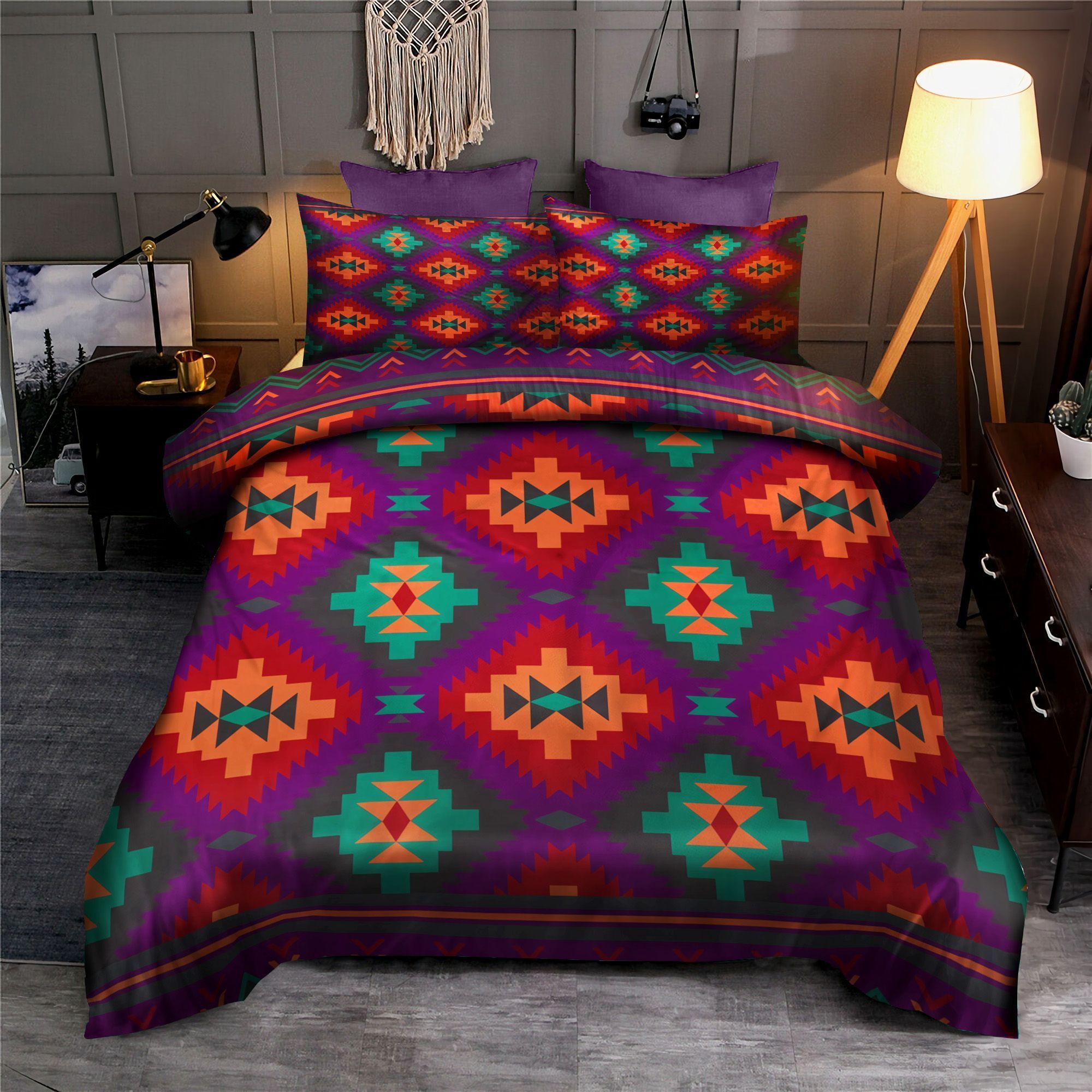 Native American Pattern Bedding Set