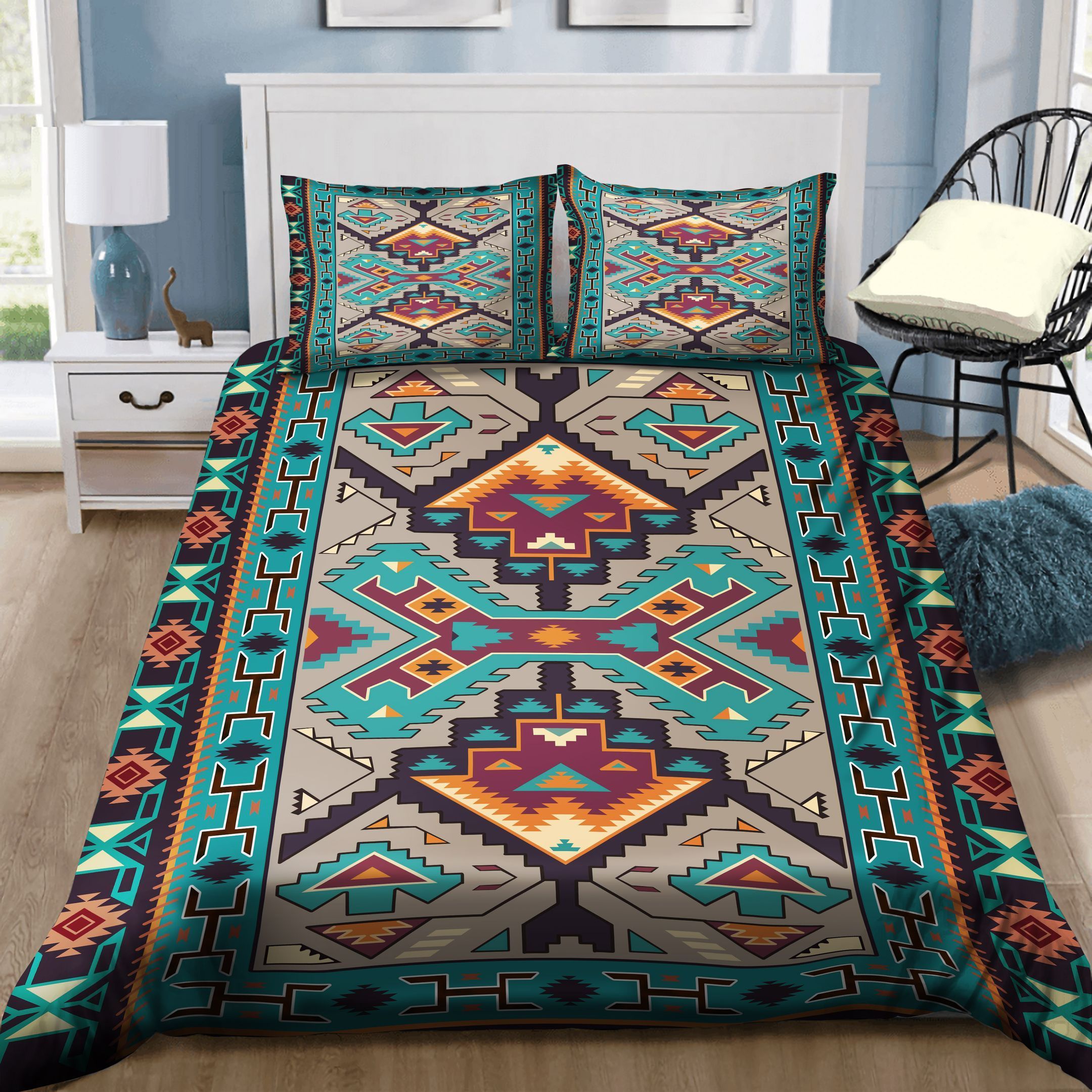 Native American Pattern Bedding Set