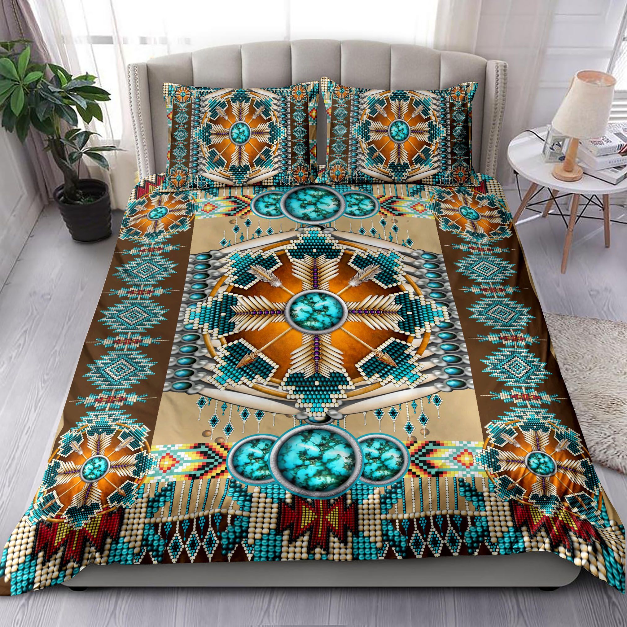 Native American Pattern Bedding Set