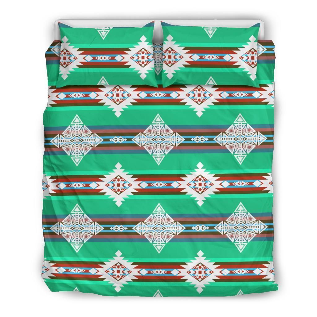 Native American Plate Stars Bedding Set