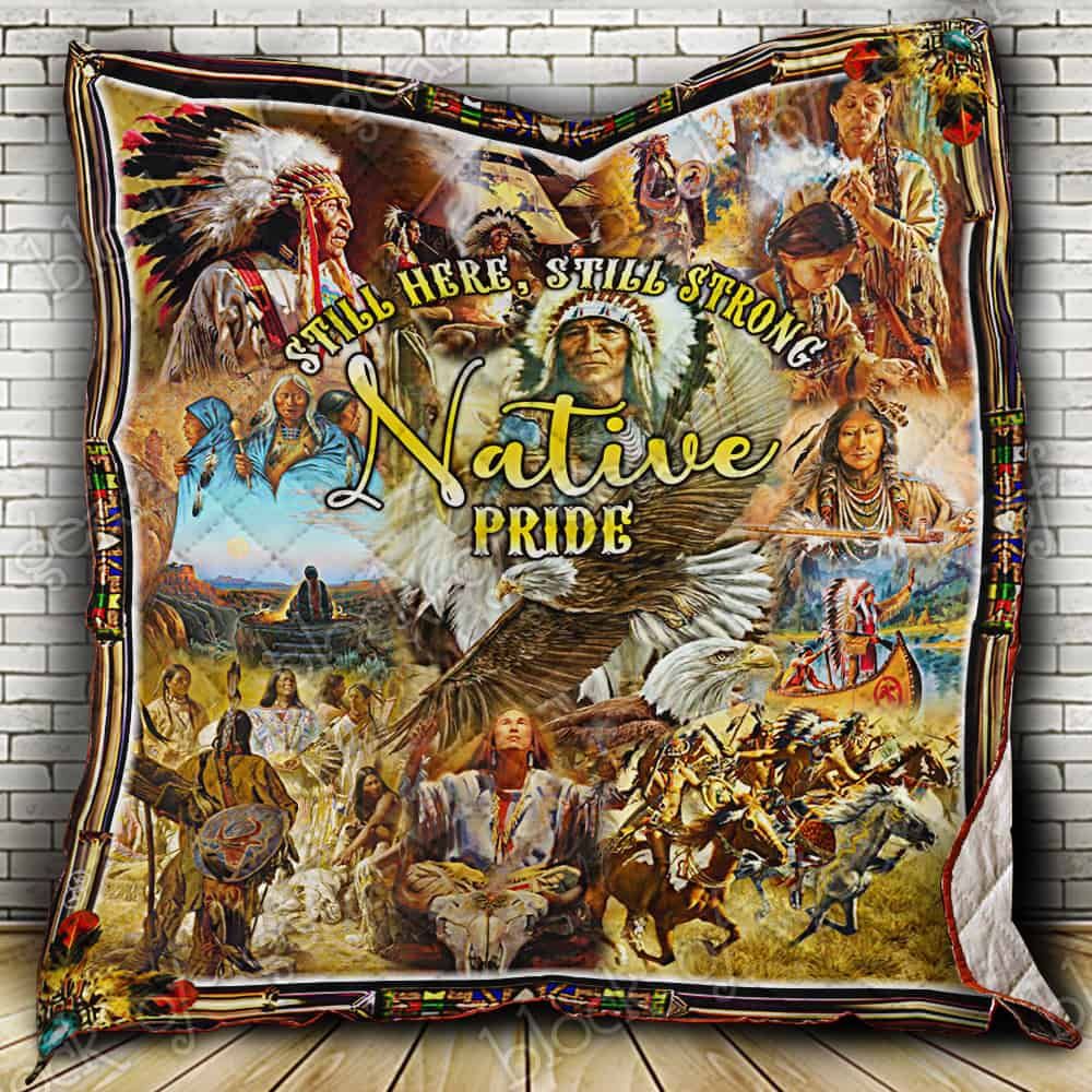 Native American Pride CL18100516MDQ Quilt Blanket