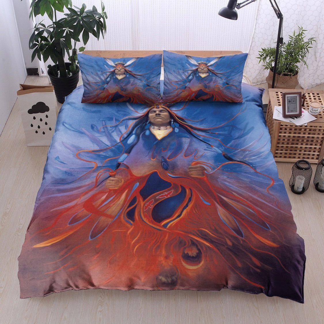 Native American Shaman Bedding Set