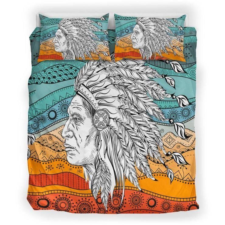 Native American The Chief Bedding Set