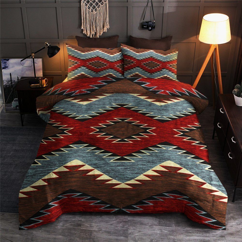 Native American Cotton Bed Sheets Spread Comforter Bedding Set