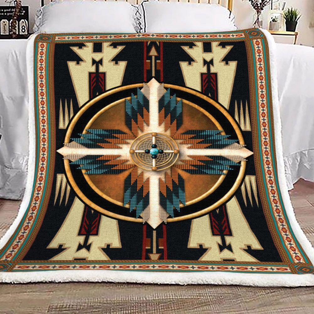 Native American Sherpa Fleece