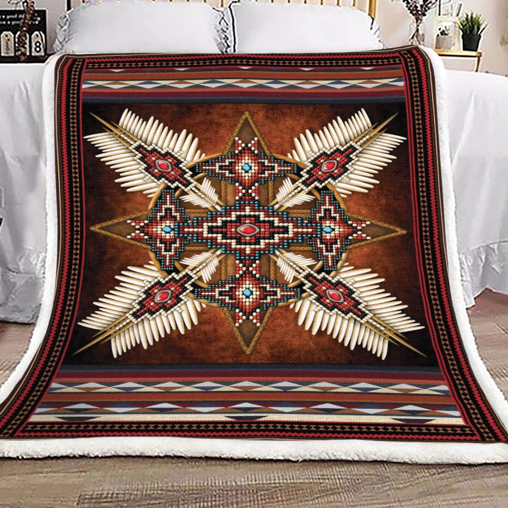 Native American Sherpa Fleece