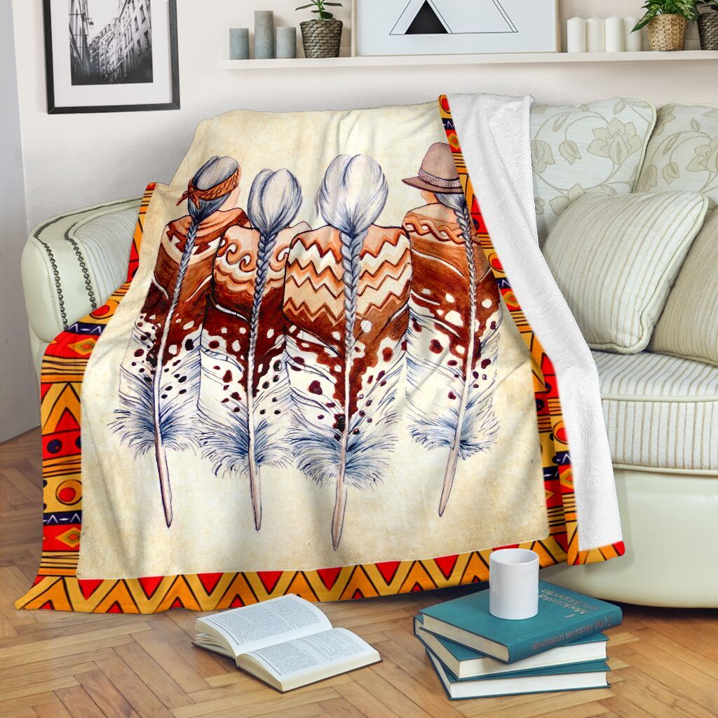 Native American Fleece Blanket