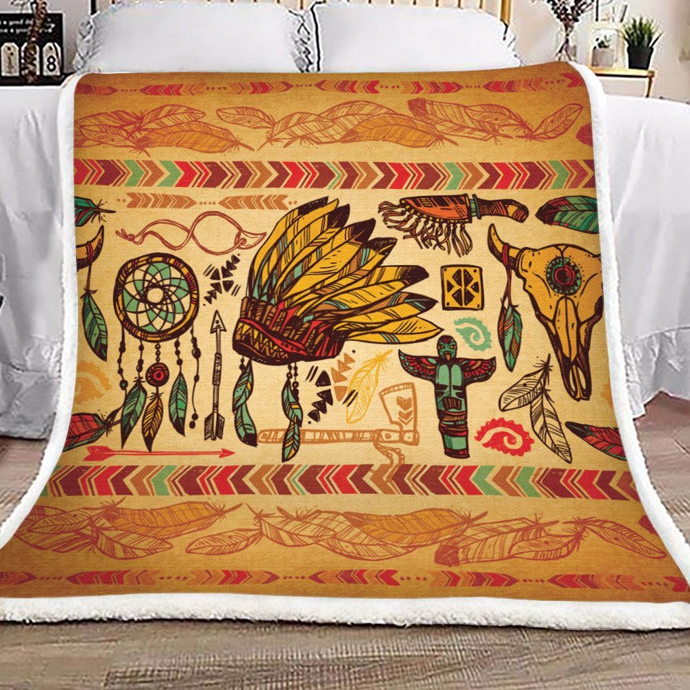 Native American Sherpa Fleece