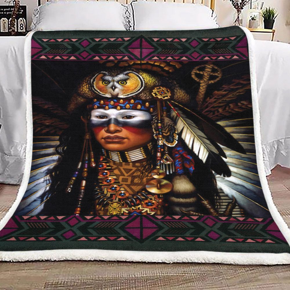 Native American Sherpa Fleece