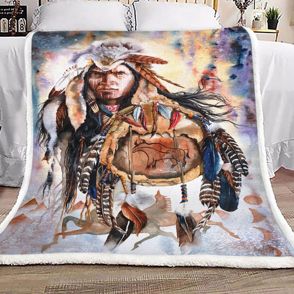 Native American Sherpa Fleece