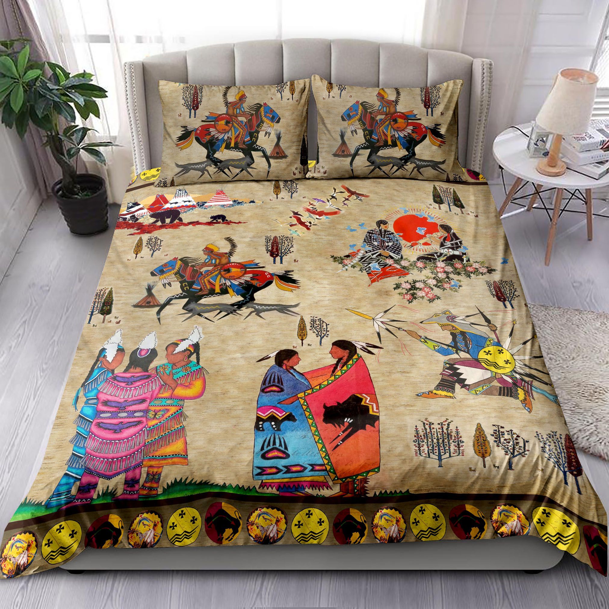 Native American Vintage Bedding Set