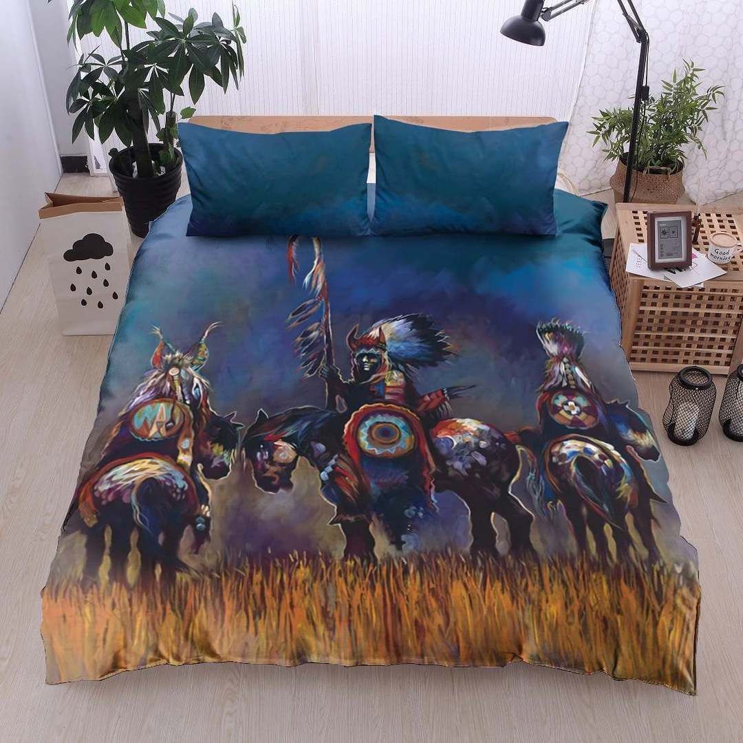 Native American Warrior Bedding Set