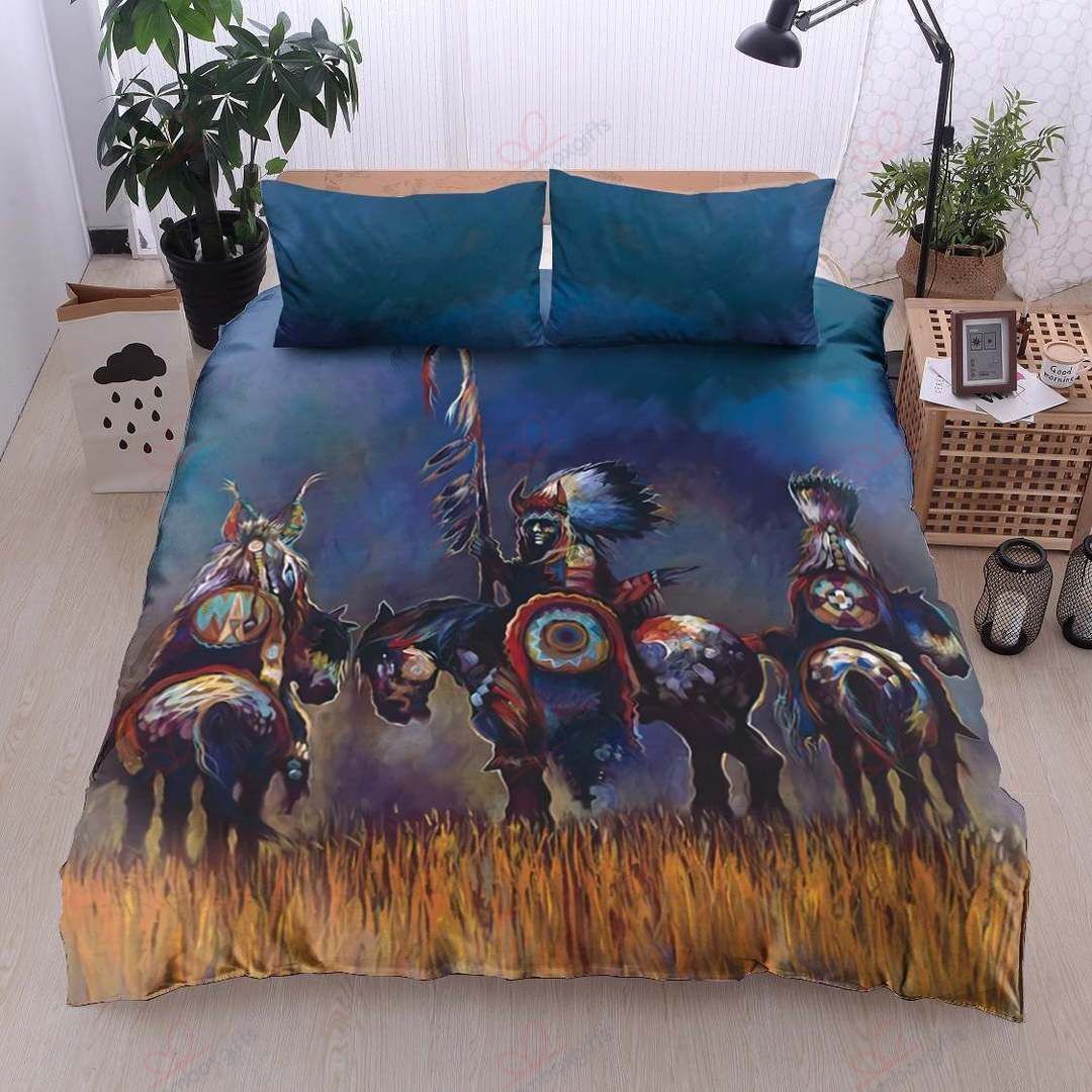 Native American Warrior Bedding Set