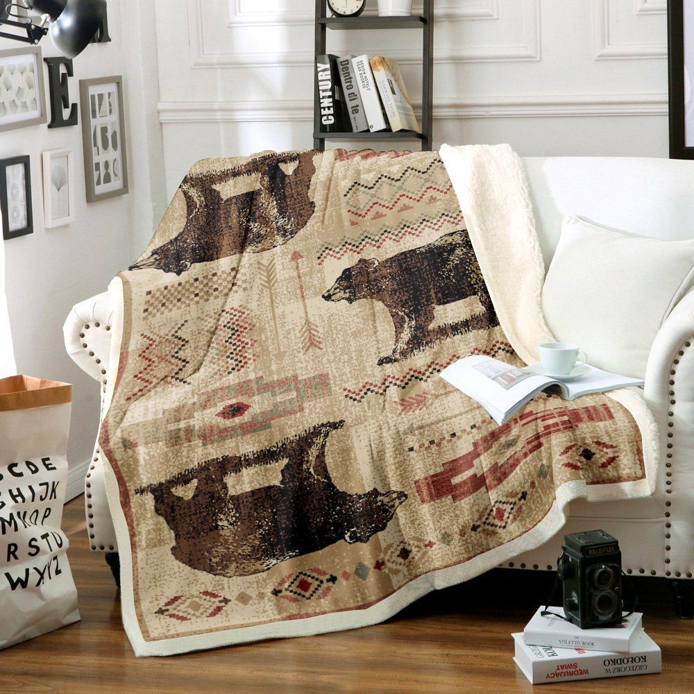 Native Bear Sherpa Fleece