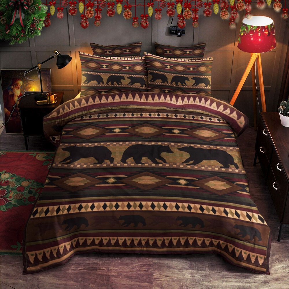 Native Bear Bedding Set