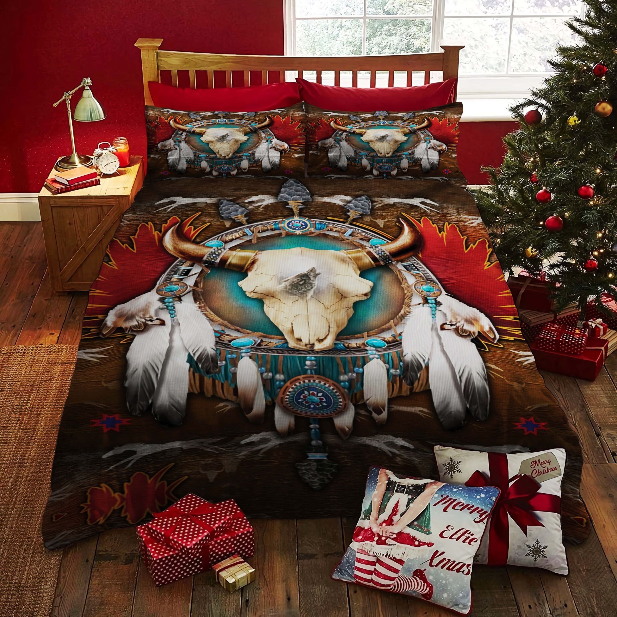 Native Buffalo Bedding Set