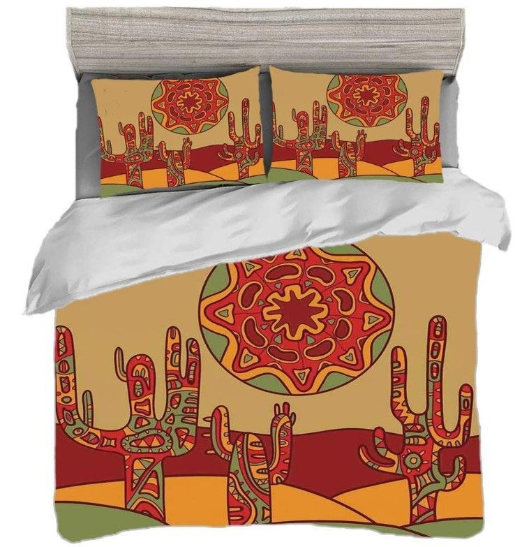 Native Cactus Bedding Set