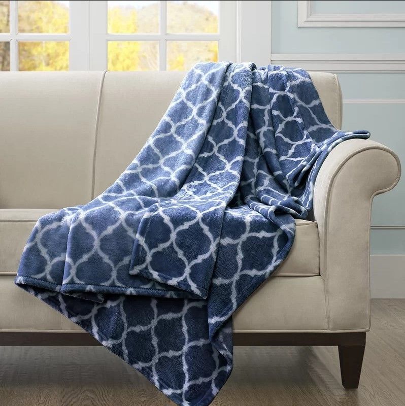 Native Sherpa Fleece Blanket