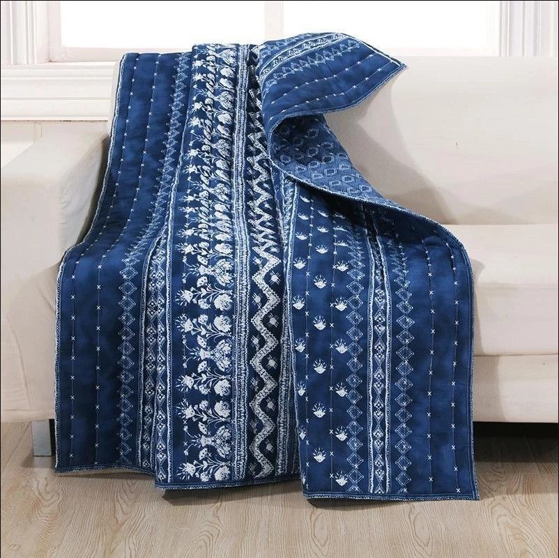 Native Sherpa Fleece Blanket