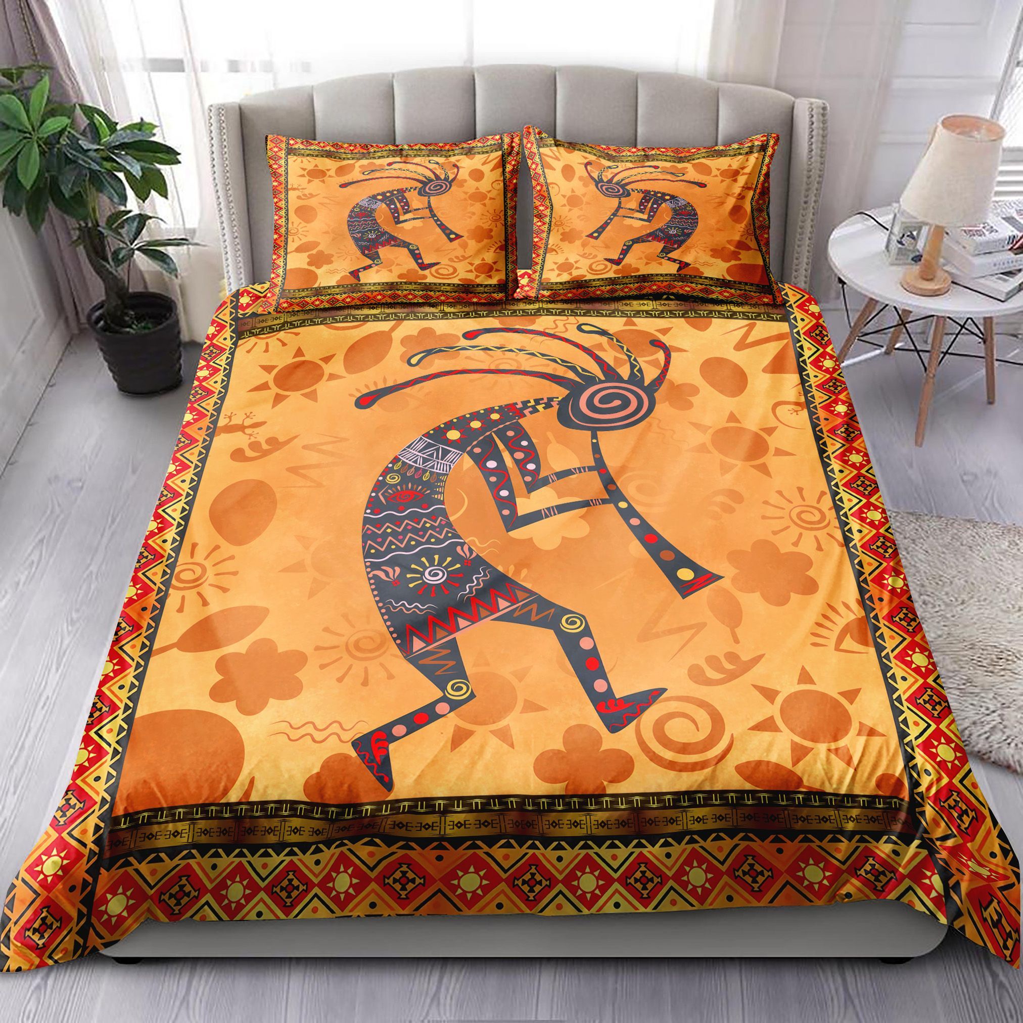 Native Kokopeli Bedding Set