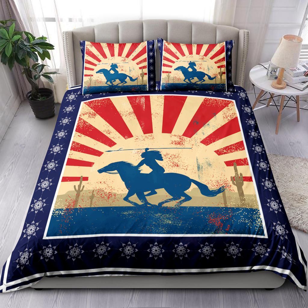 Native Warrior Bedding Set