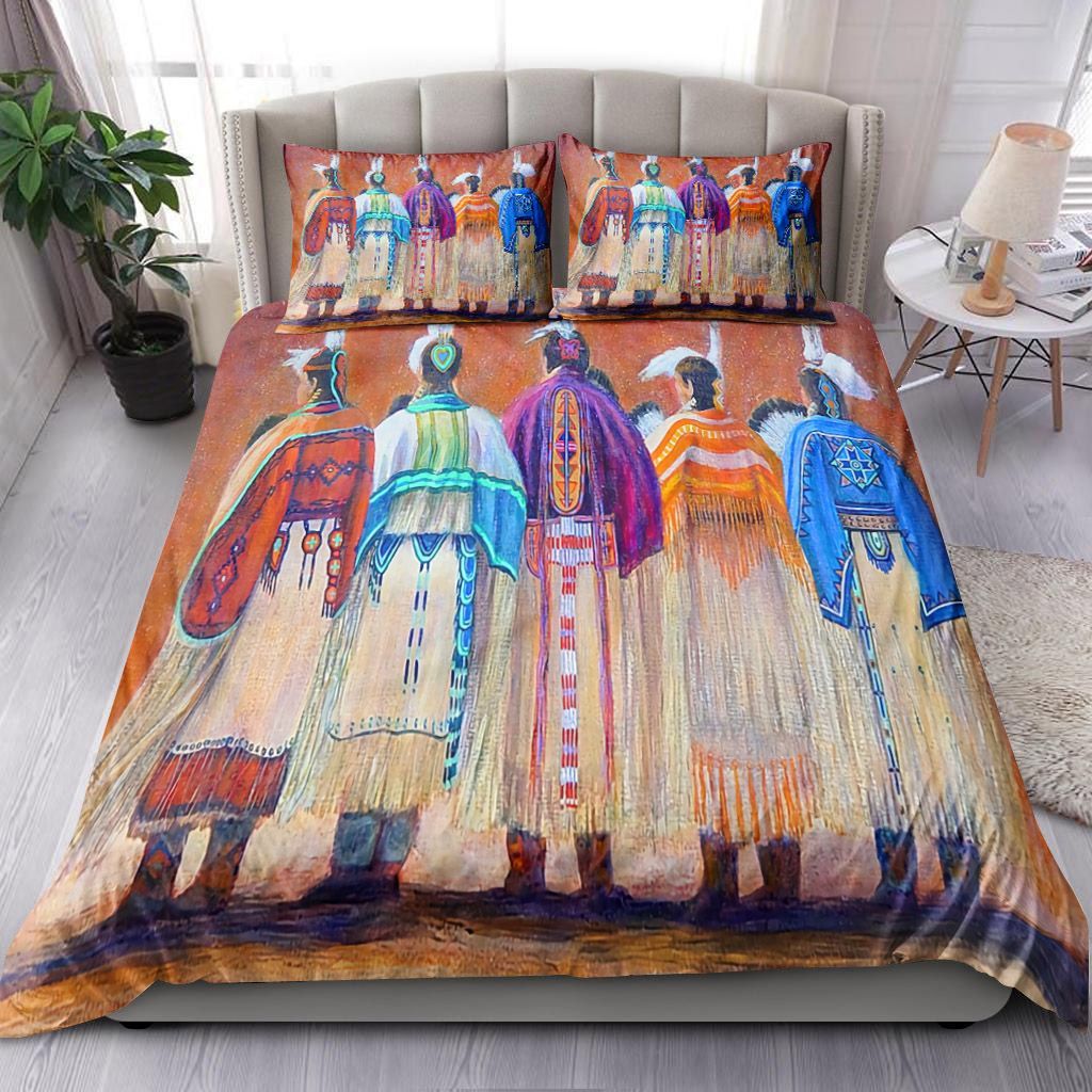 Native Woman Bedding Set