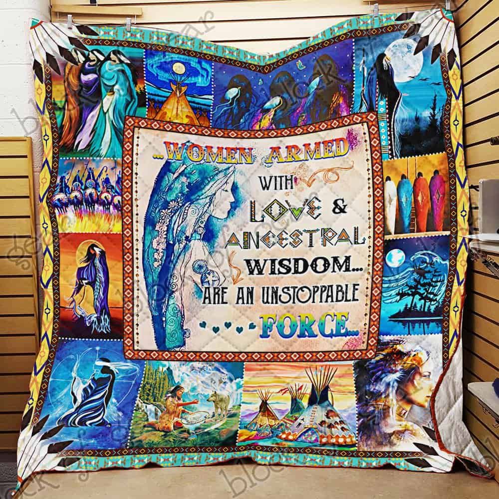 Native Women CL18100519MDQ Quilt Blanket