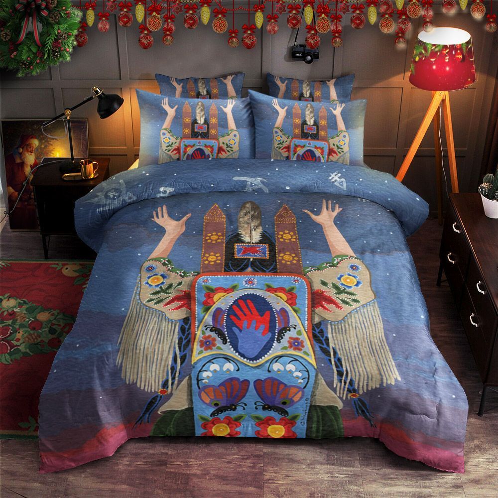 Native Women Bedding Set