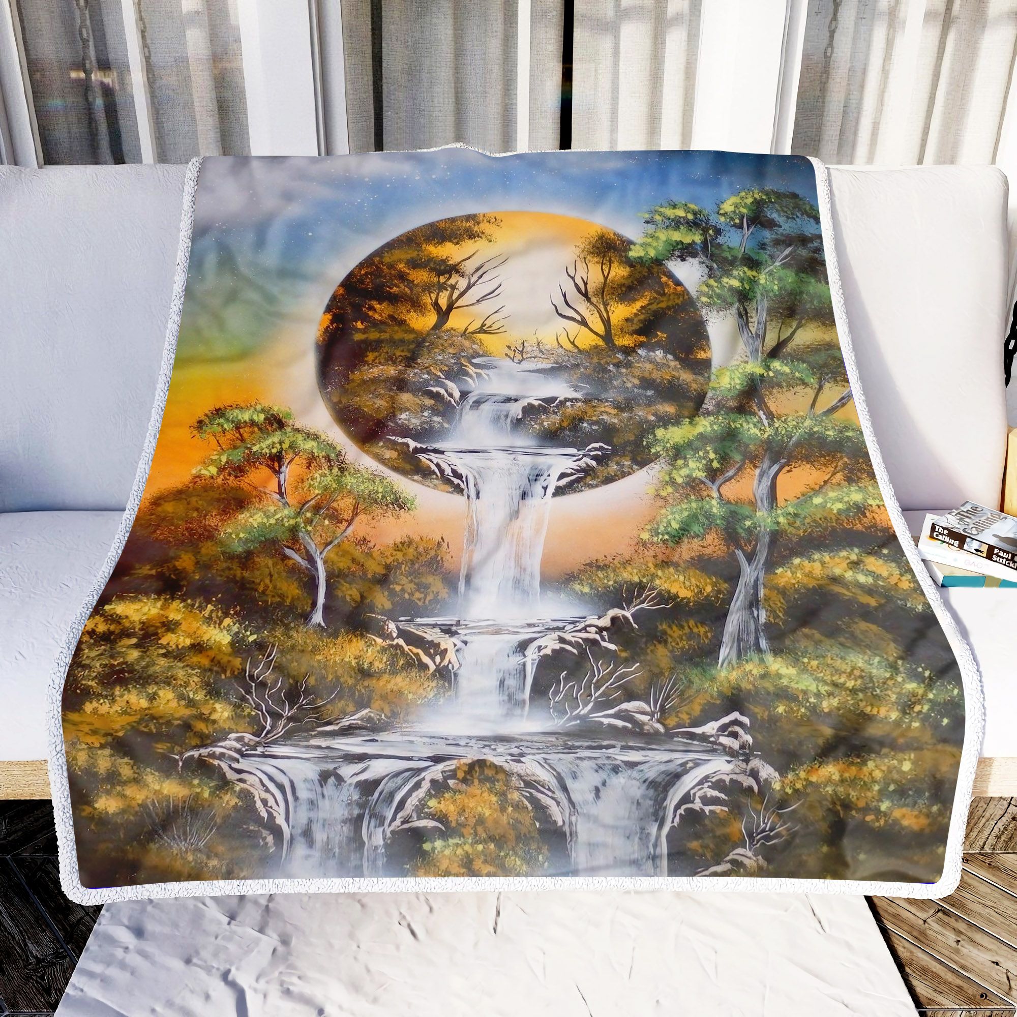 Natural Landscape Fleece Blanket