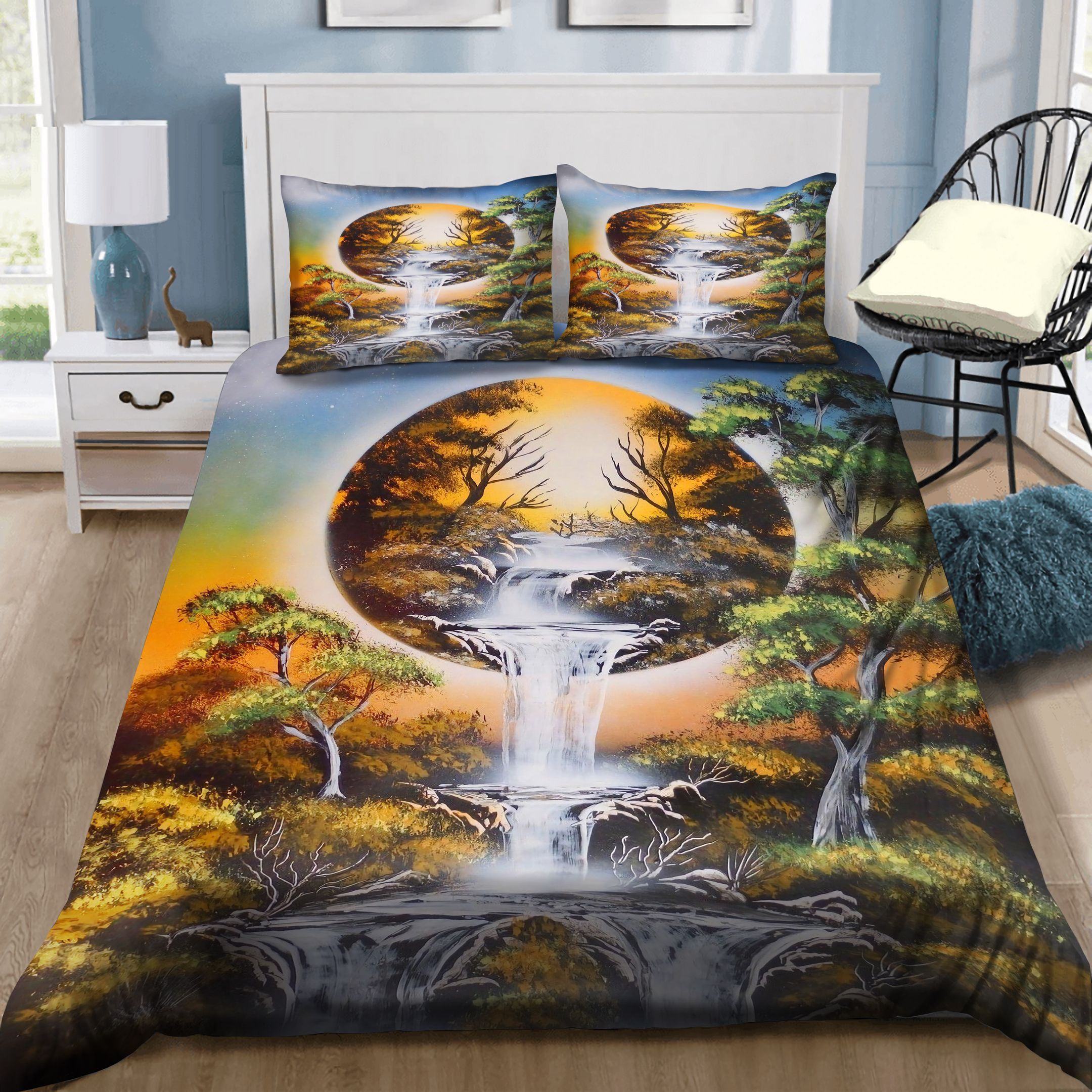Natural Landscape Bedding Set