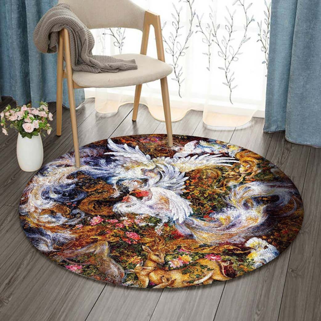 Nature Round Carpet