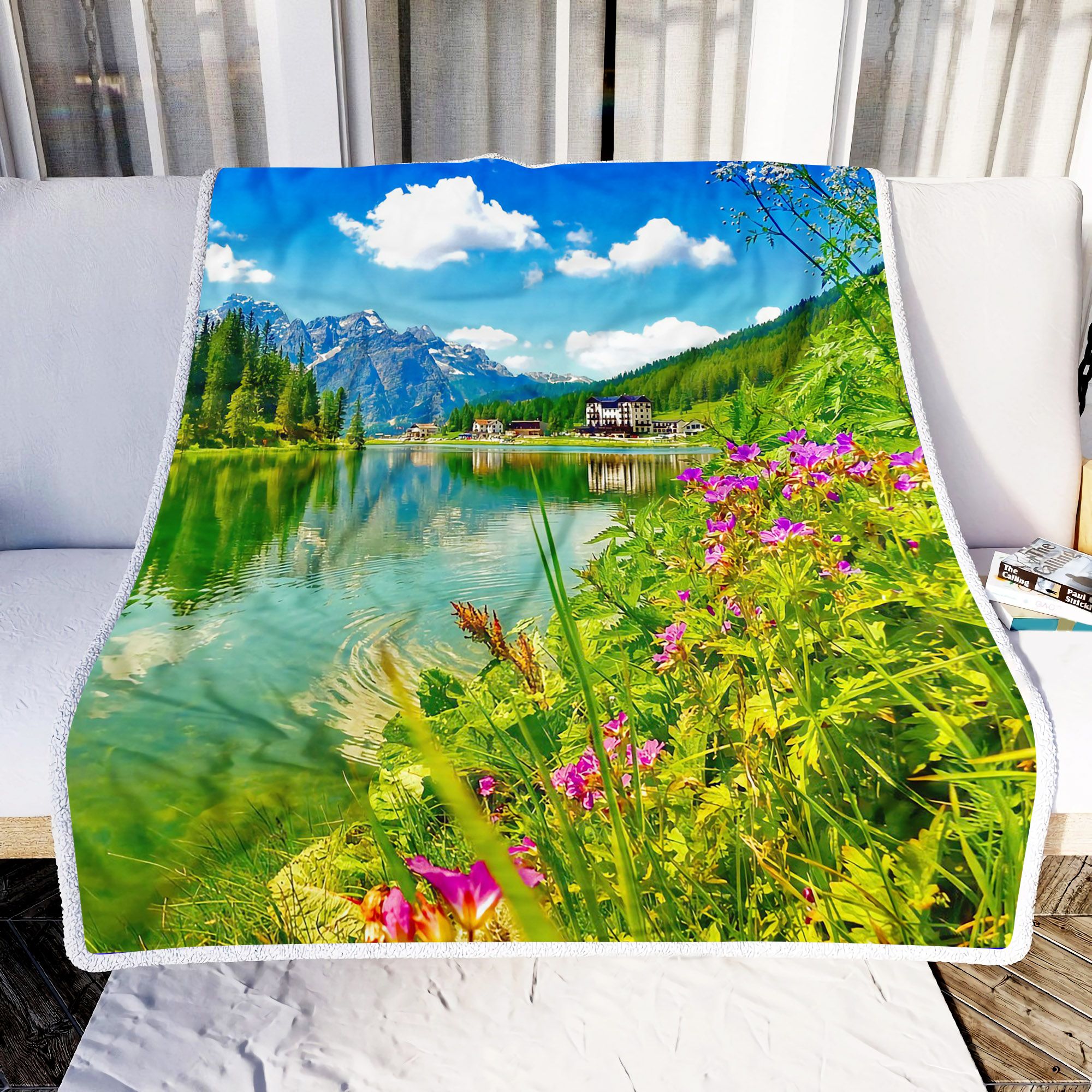 Nature Park Fleece Blanket