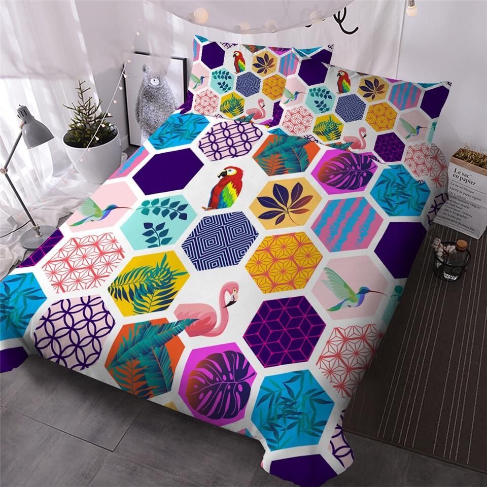 Nature Polygon Bedding Set