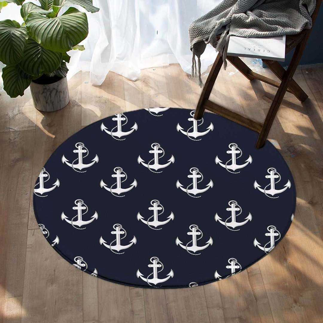 Nautical Passion Round Carpet