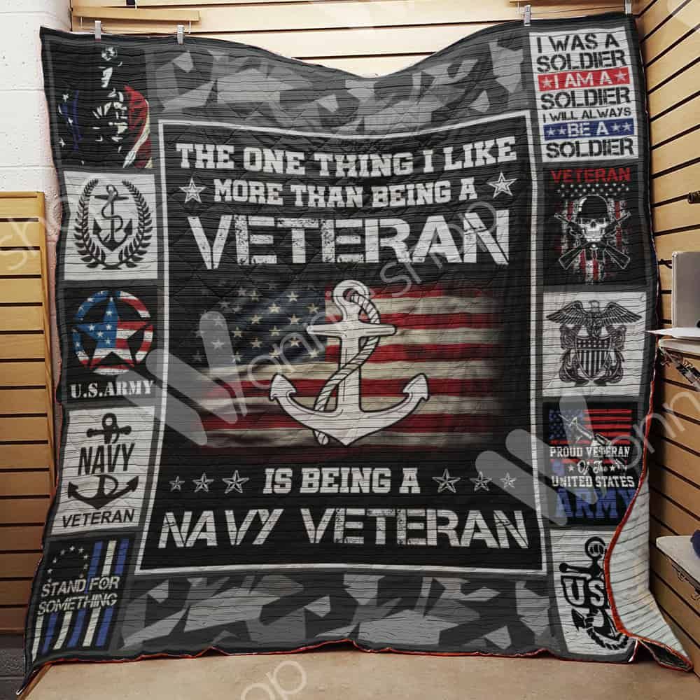 Navy Veteran Quilt Blanket DHC0302866TD